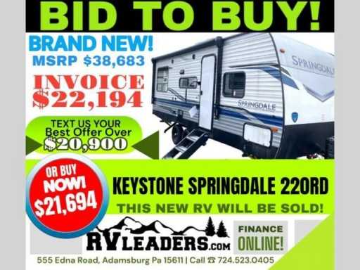 2022 Keystone RV springdale