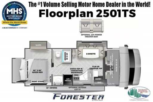 2024 Forest River forester 2501ts