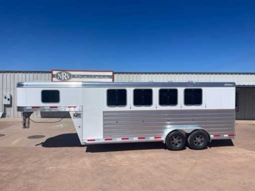 2024 Exiss 4 horse gooseneck trailer