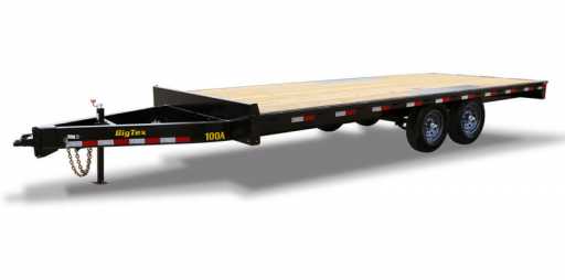 2022 Big Tex 20' 100a pro series over-the-axle bumper pull trailer