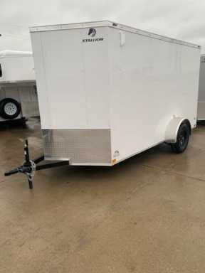 2023 Stallion 12' cargo bumper pull trailer