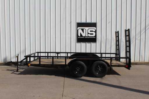 2024 National 14' bumper pull light duty utility trailer