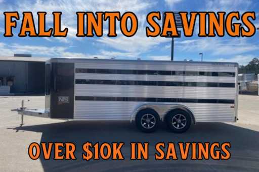 2023 Sundowner 8 pen livestock bumper pull trailer