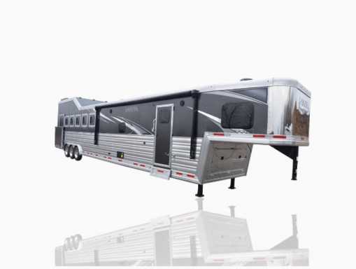 2024 Lakota 5 horse side load gooseneck trailer with 16' living quarters