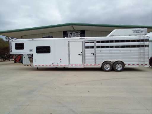2023 Twister Trailer 16' livestock gooseneck trailer with 8.8' outlaw conversions