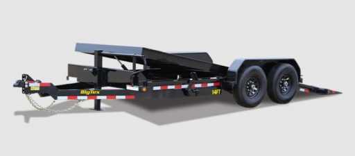 2024 Big Tex 14ft-20 heavy duty full tilt bed equipment trailer