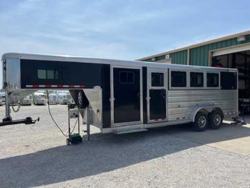 2023 Cimarron 4 horse gooseneck trailer