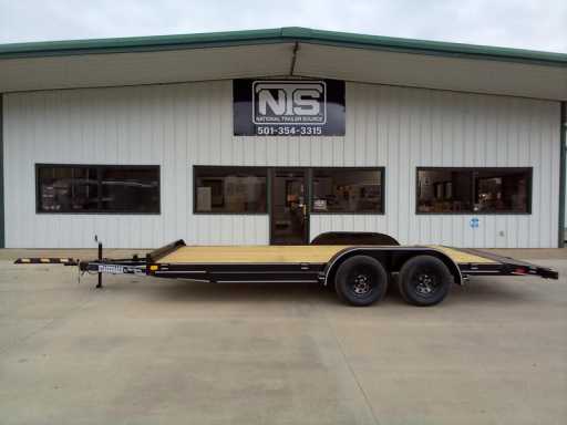 2024 National 83x(16+2)wfch utility bumper pull trailer