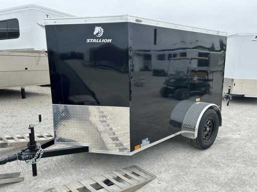 2024 Stallion 8' bumper pull cargo trailer