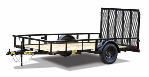 2024 Big Tex 35sa 10' single axle utility trailer