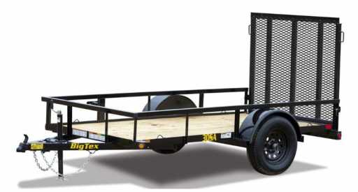 2024 Big Tex 30sa 8' single axle utility trailer