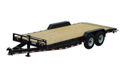 2023 PJ 20' bumper pull equipment trailer