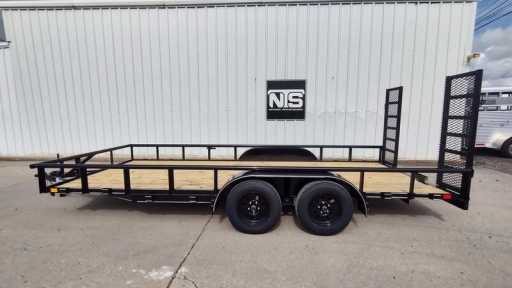 2024 National 18' bumper pull general duty utility trailer