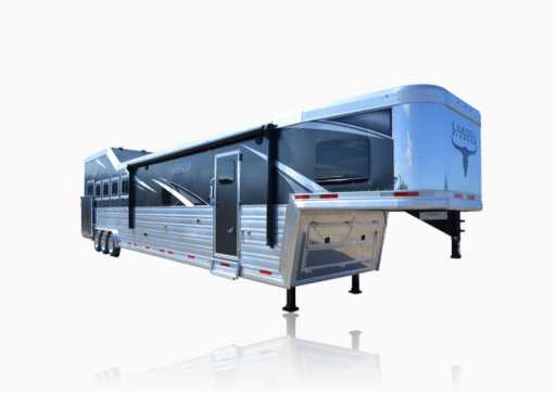2024 Lakota 4 horse side load gooseneck trailer with 16' living quarters