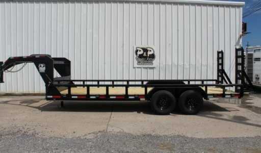 2023 National 20' gooseneck heavy duty lowboy utility trailer
