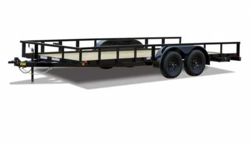 2023 National 83x20pttabk tandem axle pipe top utility trailer