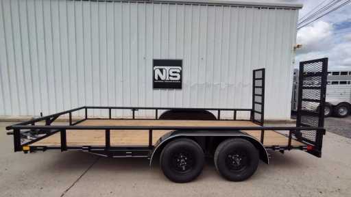 2024 National 16x83 utility bumper pull trailer