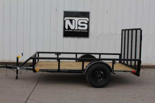 2024 National 10' bumper pull light duty utility trailer