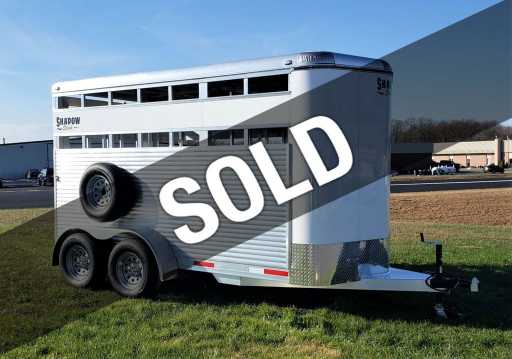 2023 Shadow rancher stock trailer w/ free rubber package
