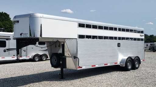 2024 Shadow 20 foot rancher stock trailer goose neck