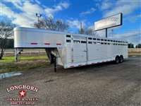 2024 Sooner 30' hd livestock trailer