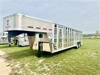 2024 Wilson wilson 28 foot livestock trailer ranch hand