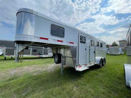 2024 Exiss 3 horse gooseneck with dressing room upgrades