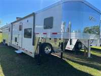 2023 Exiss 8' wide 14' lq w/slide midtack and 16' stock area
