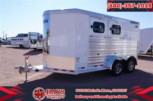 2024 Cimarron 2 horse norstar bp trailer