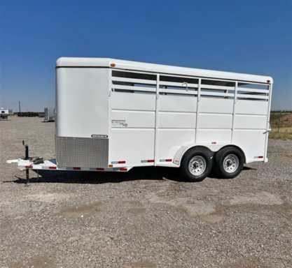 2022 Delco bumper pull horse trailers