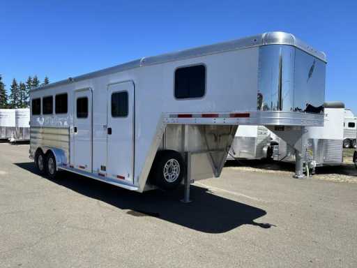 2023 Featherlite 8541 3h gn - 7'6" tall - 7'6" wide - side tack