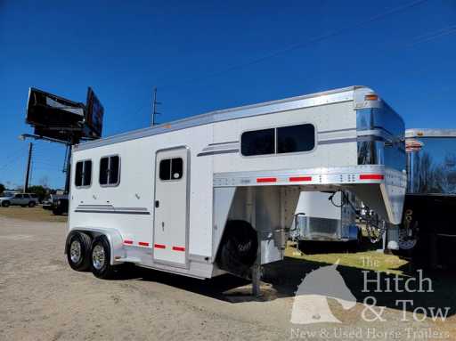 2008 Eby top of the line 2008 eby 2 horse slant load