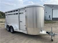 2022 W-W aluminum stock trailer