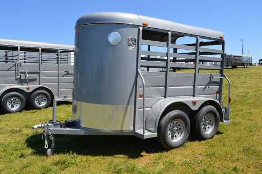 2023 W-W 5x10x6'2" bumper pull stock trailer