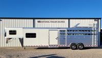 2023 Twister Trailer 16' livestock gooseneck with 8'8 outlaw conversion