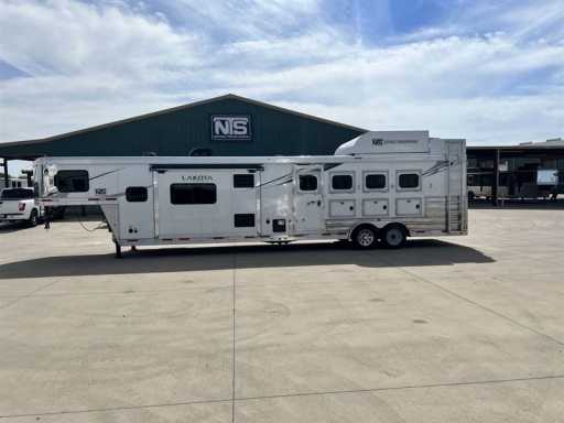 2021 Lakota 4 horse gooseneck trailer with 15' living quarters