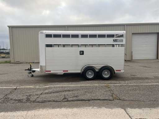 2024 Shadow 16' livestock bumper pull trailer