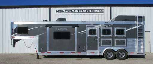 2022 Lakota charger 3 horse gooseneck trailer with 11' living