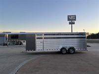 2024 Cimarron 24' livestock gooseneck trailer