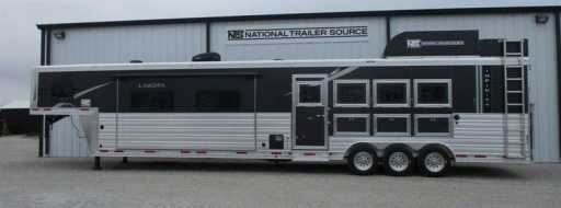 2024 Lakota 4 horse gooseneck trailer with 18' living quarters