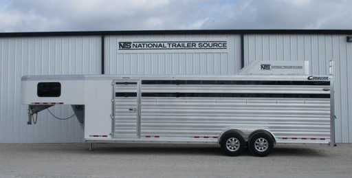 2024 Cimarron 6 horse gooseneck trailer