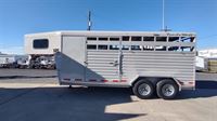 2024 Trails West 17' livestock gooseneck trailer