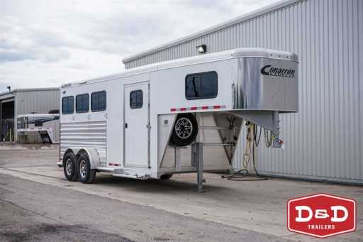 2024 Cimarron 3 horse trailer