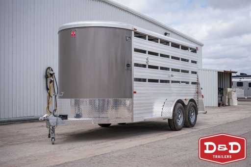 2023 W-W 16 ft stock trailer