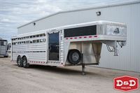 2023 Elite 24 ft stock trailer with side ramp