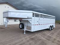 2023 Circle D 24 foot stock trailer 6�8� wide **on order**