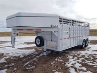 2024 Circle D 20 foot stock trailer **arriving march**