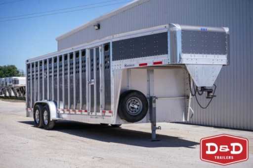 2018 Eby 24 ft punch stock trailer