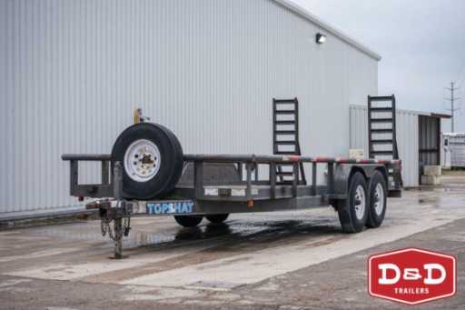 2009 Top Hat 18 ft utility trailer