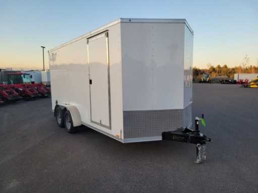 2024 Rc rwt 7' x 16' 7k 84" int steel enclosed cargo trailer